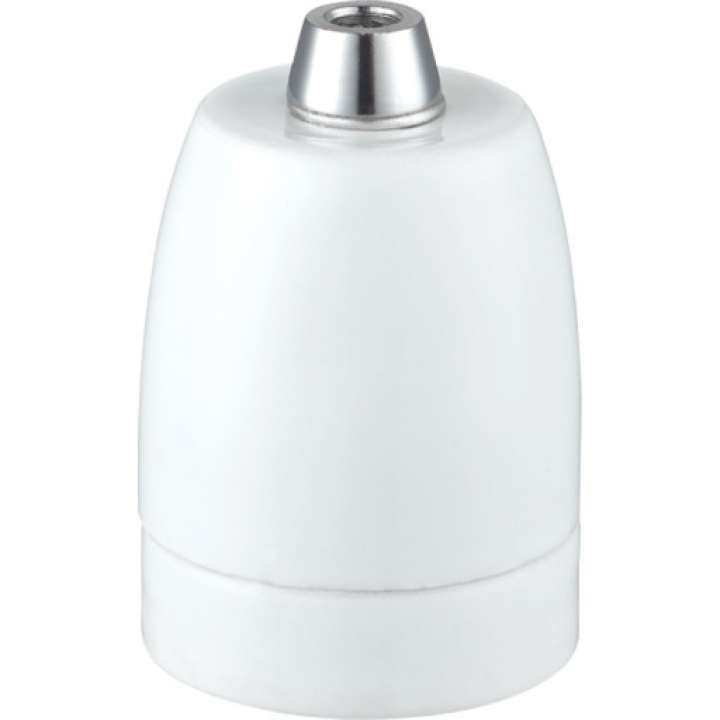 Priser på Halo Design porcelæn E27 fatning, hvid