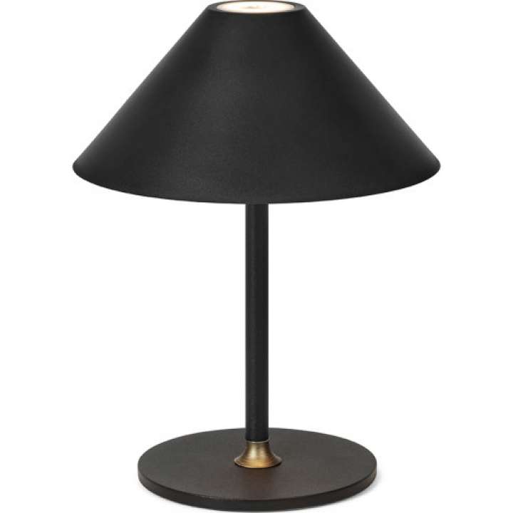Priser på Halo Design Hygge genopladelig bordlampe, H20 cm, sort