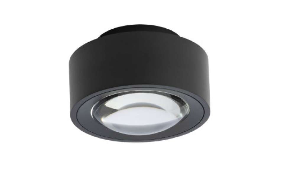 Priser på Antidark Easy Lens spotlampe, justerbar lysfarve, sort