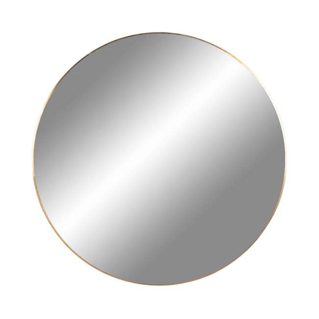 Priser på HOUSE NORDIC rund Jersey vægspejl - spejlglas og messing stål (Ø80)