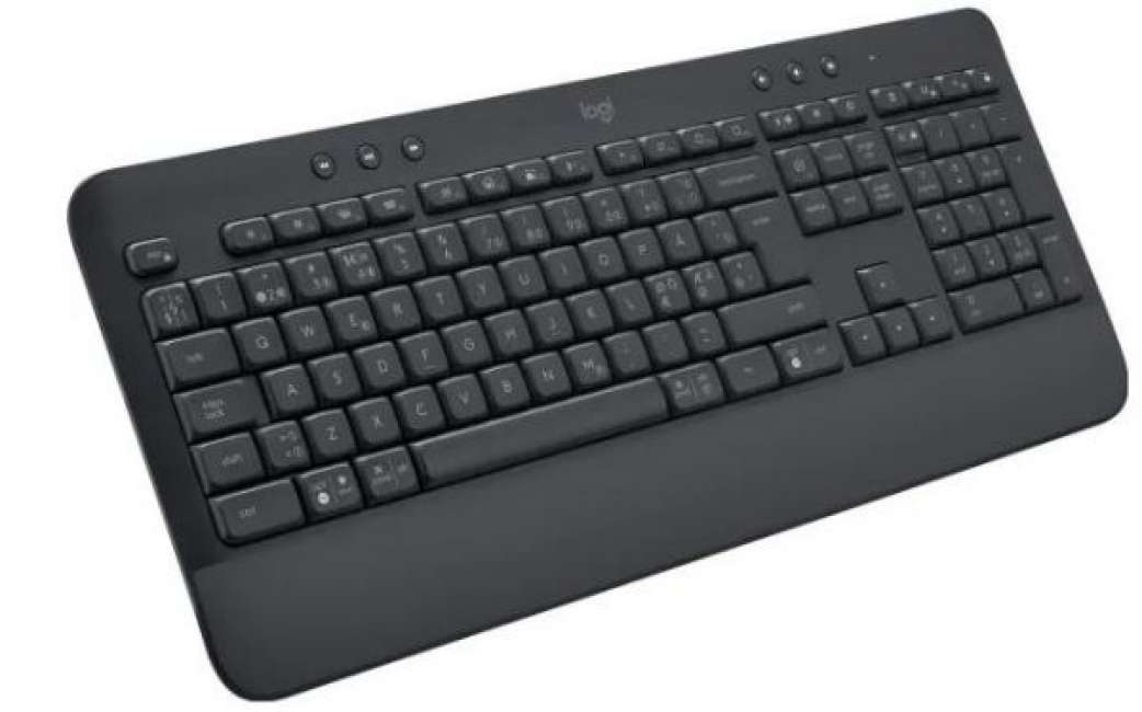 Priser på Logitech signature K650 trådløst bluetooth tastatur nordisk