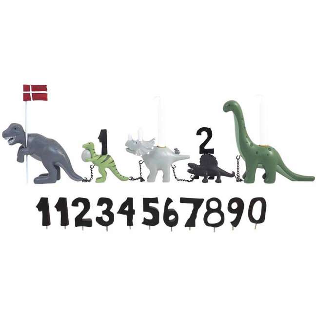Priser på Kids by Friis - Fødselsdagstog, Dinosaurus, 11 tal