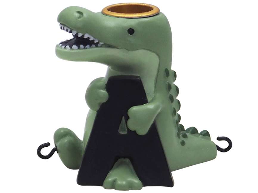 Priser på Kids by Friis - A bogstav med aligator til navnetog