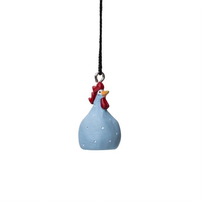 Priser på Nääsgränsgården - Hanging Hen blue H.4cm