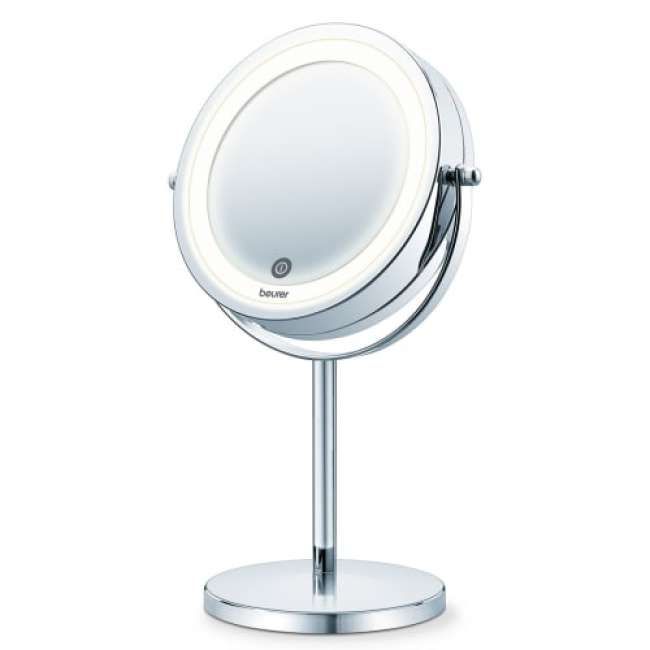 Priser på Beurer makeupspejl med lys - BS 55