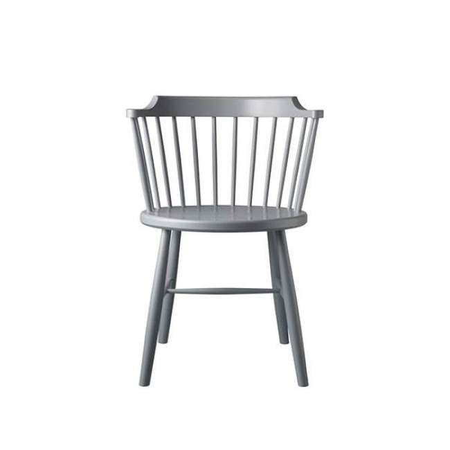 Priser på FDB Møbler - J18 spisebordsstol med armlæn - bøg, grå