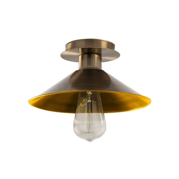 Priser på LUMI Phoebra loftlampe - guld metal