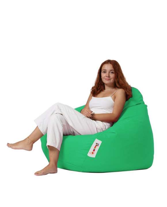 Priser på NORDVÄRK Premium XXL udendørs sækkestol - grøn polyester