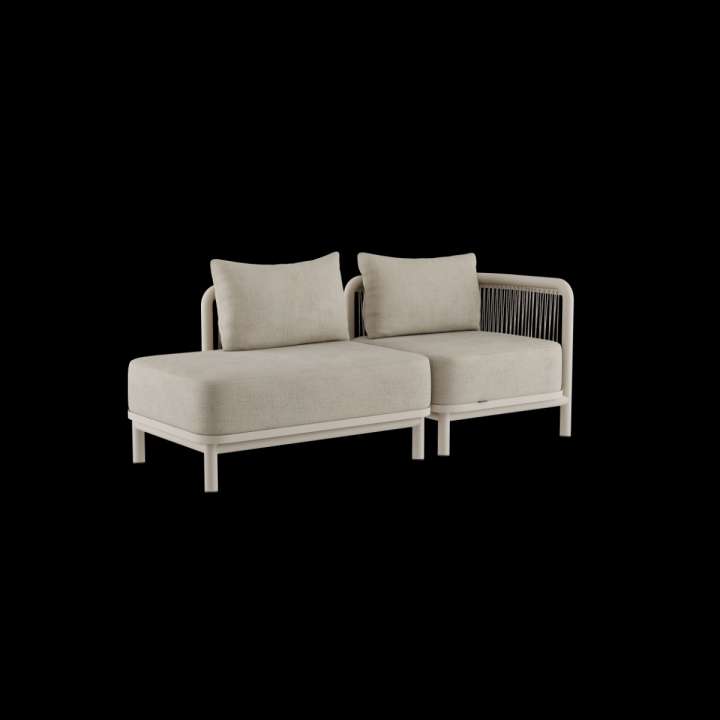 Priser på Kirra Lounge Sofa - 2 seater w/ open end