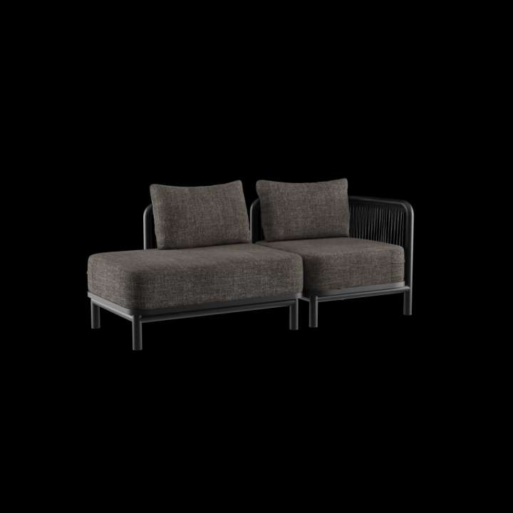 Priser på Kirra Lounge Sofa - 2 seater w/ open end