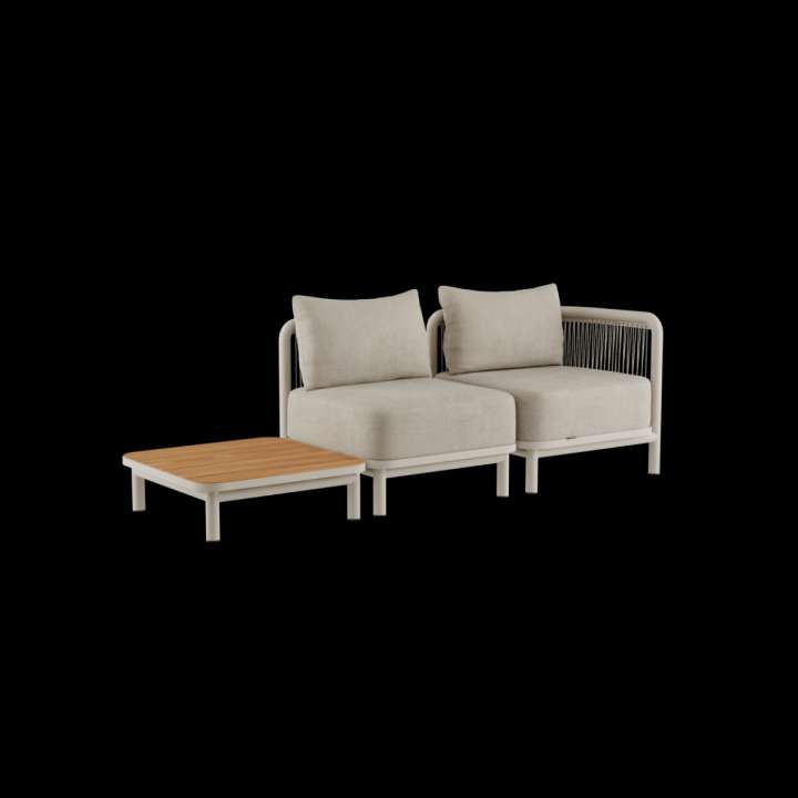 Priser på Kirra Lounge Sofa - 2 seater incl. Kirra Side Table