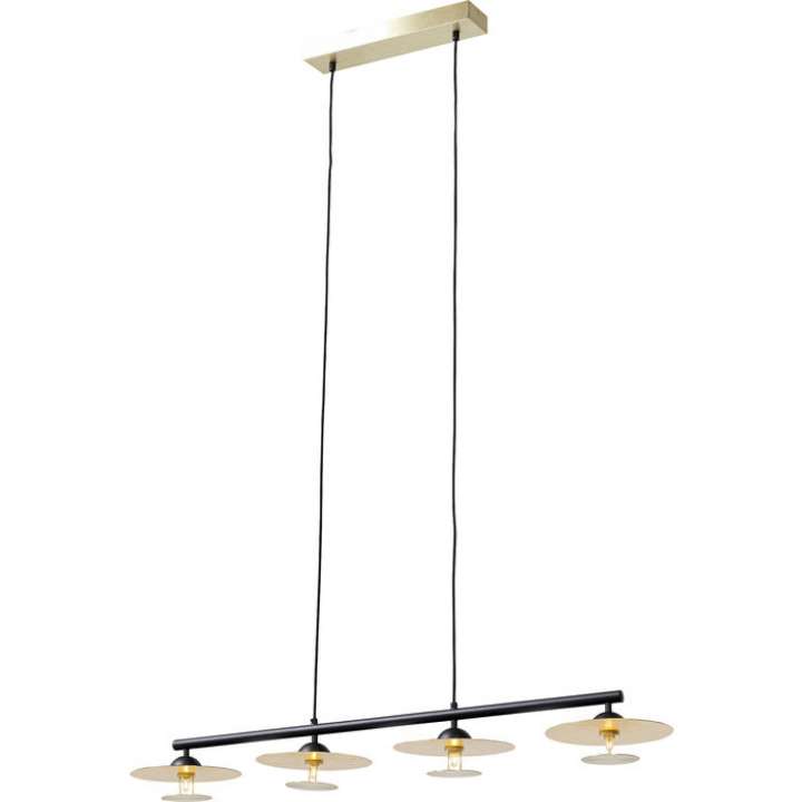 Priser på KARE DESIGN Disc Dining Quattro loftlampe - messing stål