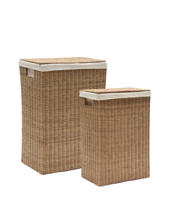 Priser på KAVE HOME Indali sæt med 2 rattankurve, 43 x 27 cm / 50 x 20 cm