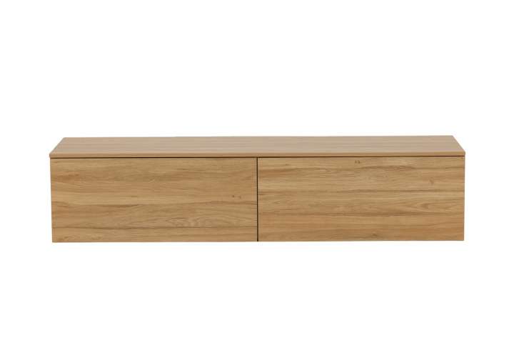 Priser på VENTURE DESIGN Frihamn vægskab, m. 2 skuffer - natur MDF