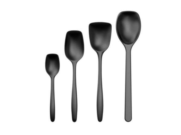 Priser på Rosti - Classic Grydeskesæt 4 dele Carbon black/Sort