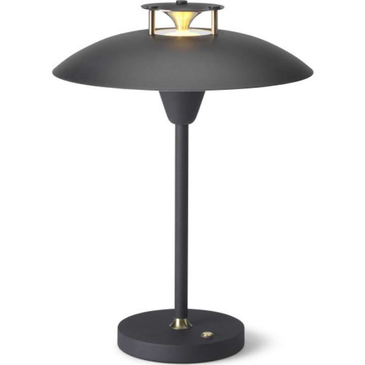 Priser på Halo Design Stepp 1-2-3 genopladelig bordlampe, sort