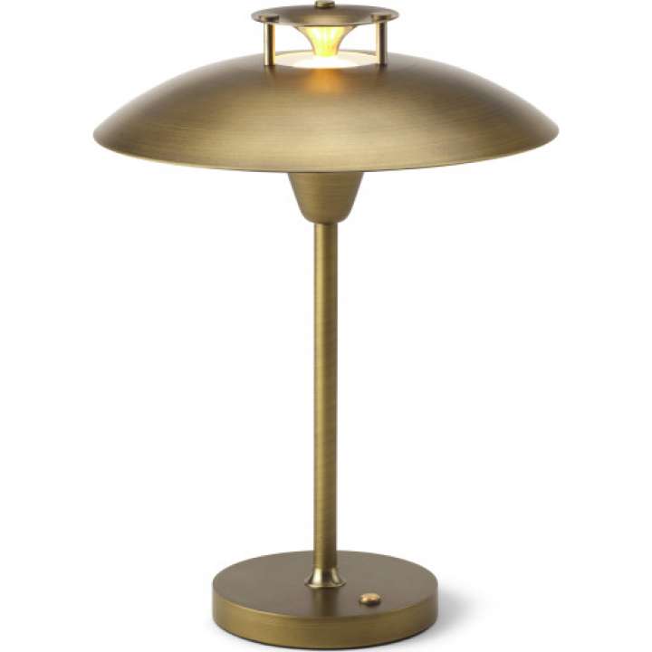 Priser på Halo Design Stepp 1-2-3 genopladelig bordlampe, messing