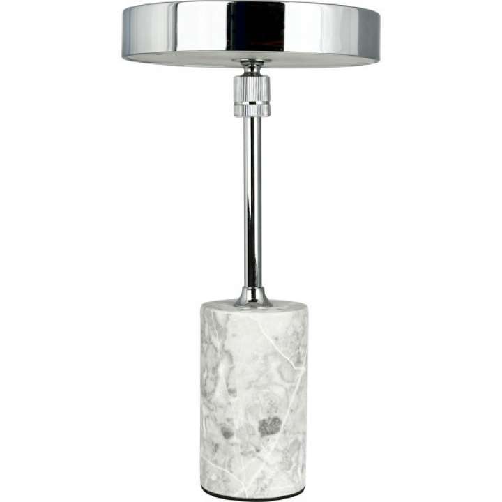 Priser på Dyberg Larsen Starlight genopladelig bordlampe, grå marmor