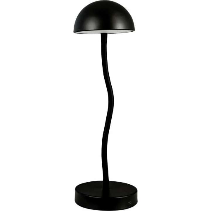 Priser på Dyberg Larsen Fonzy genopladelig bordlampe, sort