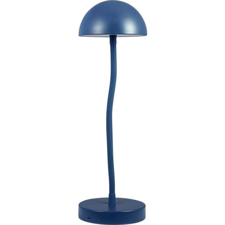 Priser på Dyberg Larsen Fonzy genopladelig bordlampe, blå