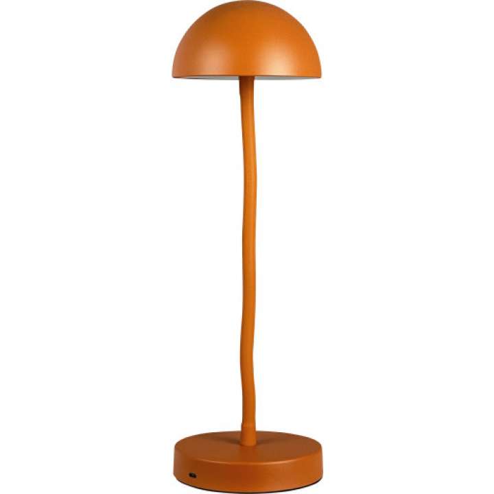Priser på Dyberg Larsen Fonzy genopladelig bordlampe, orange