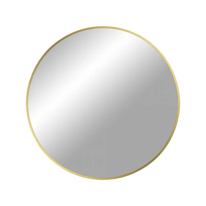 Priser på HOUSE NORDIC Madrid vægspejl, rund - spejlglas og messing aluminium (Ø60)
