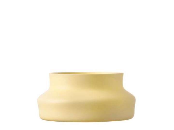 Priser på Gense - Vase Dorotea 25 x 12 cm Mellow Yellow Keramik
