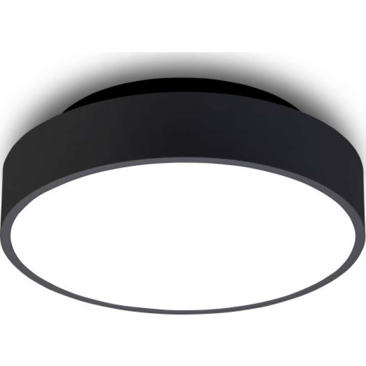 Priser på Antidark Luna Uplight CCT plafond, Ø26 cm, sort