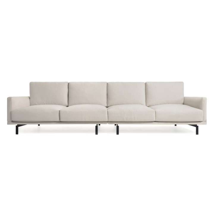 Priser på KAVE HOME Galene 4 pers. sofa - beige genbrugsfibre og jern