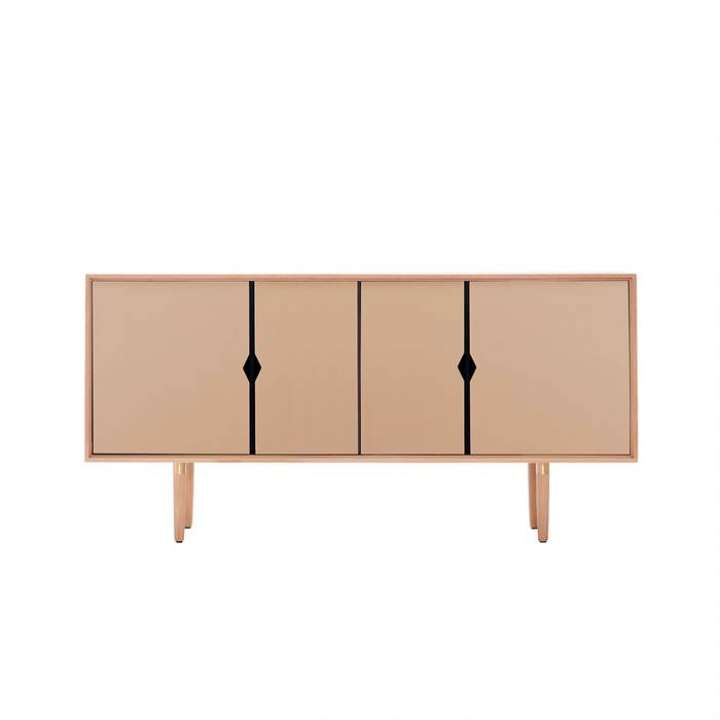 Priser på Andersen Furniture S7 skænk - Kashmir - Sortlakeret eg
