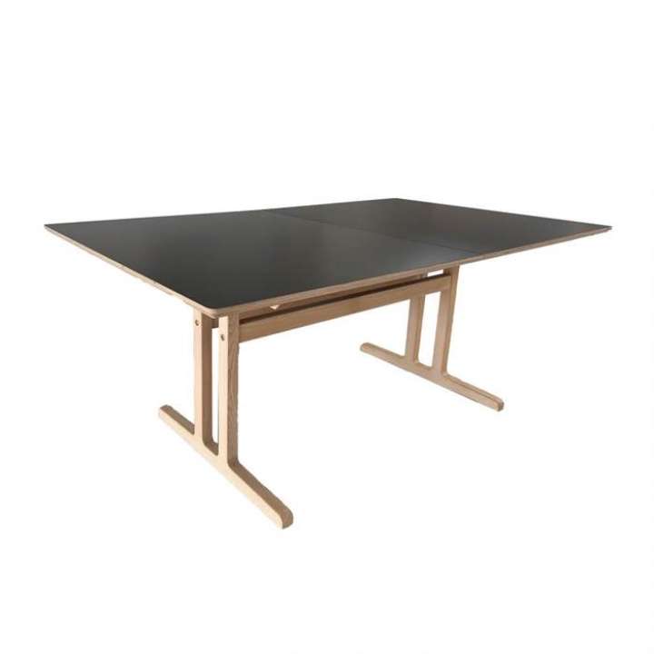 Priser på Haslev Symphony 460 spisebord - grafit laminat
