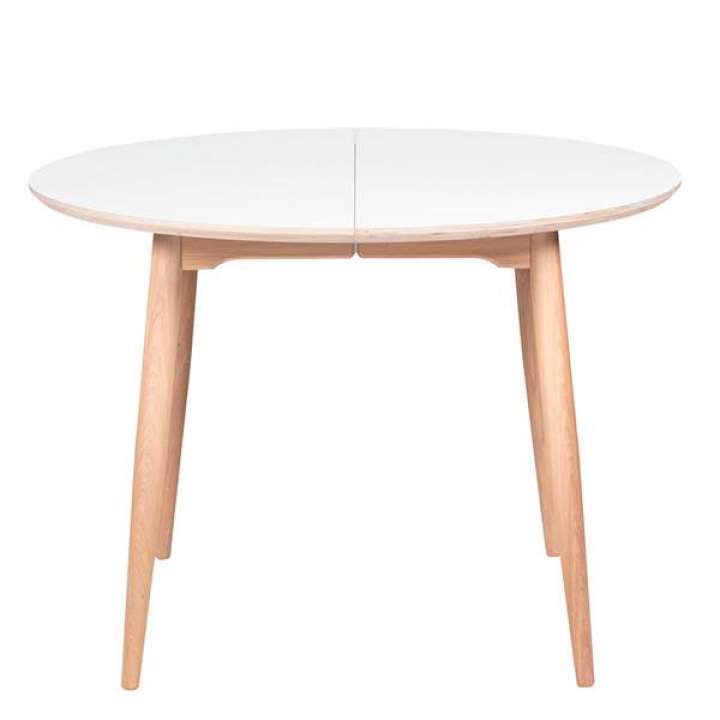 Priser på Haslev Symphony 92 rundt spisebord - laminat/træstel - Ø120 cm.