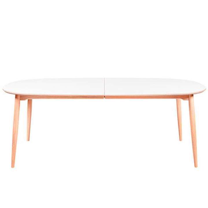 Priser på Haslev Symphony 78 spisebord- laminat/træstel - 105 x 200 cm.