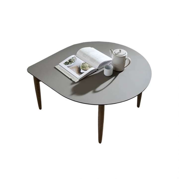 Priser på Thomsen Furniture - Katrine sofabord - Ballon - 80x80 cm - Sort Nano