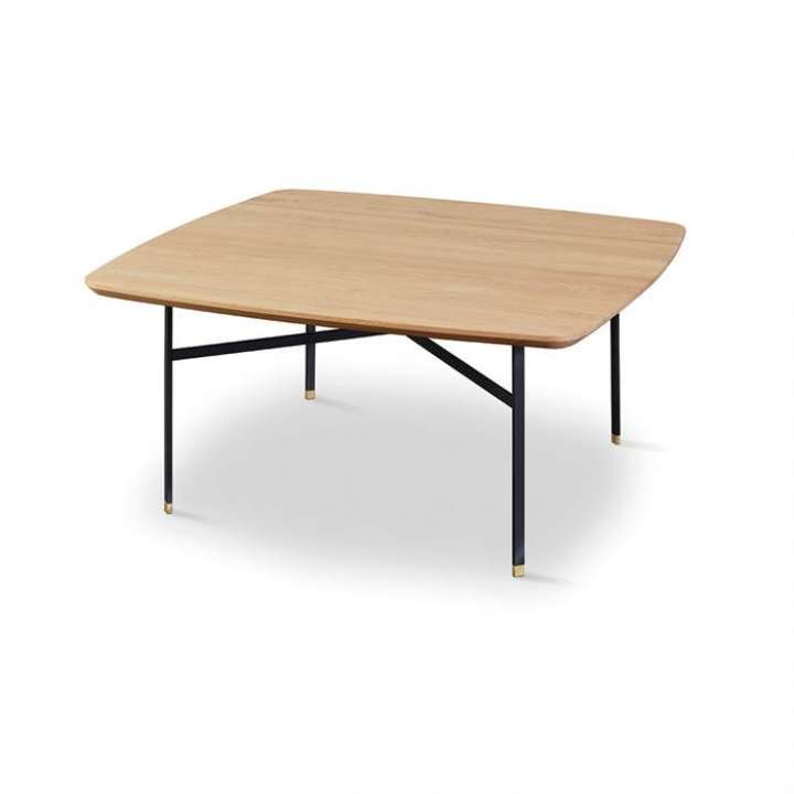Priser på Skovby SM242 / SM262S sofabord - 99 x 99 cm - Bordplade: Massiv olieret eg