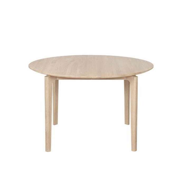 Priser på Haslev Ida spisebord - rundt - Ø120 cm - røget eg