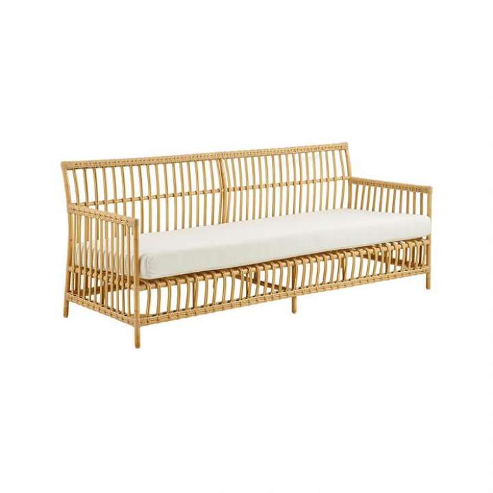 Priser på Sika Design Caroline 3-seater - Exterior - Natural, B456 Taupe, inkl. Sædehynde
