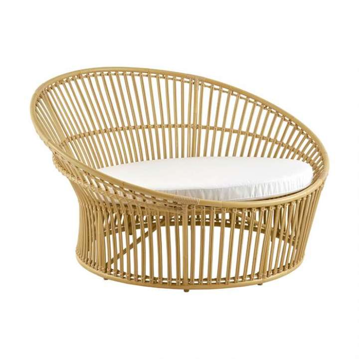 Priser på Sika Design Olympia Nest Exterior - Naturel, B450 white - inkl. sædehynde