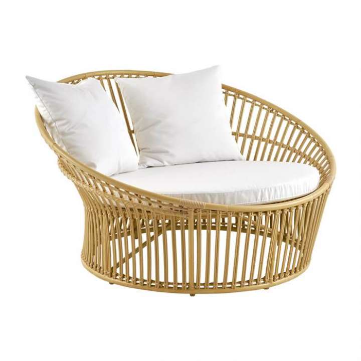 Priser på Sika Design Olympia Nest Exterior - Naturel, B451 beige - inkl. 2 stk. rygpuder