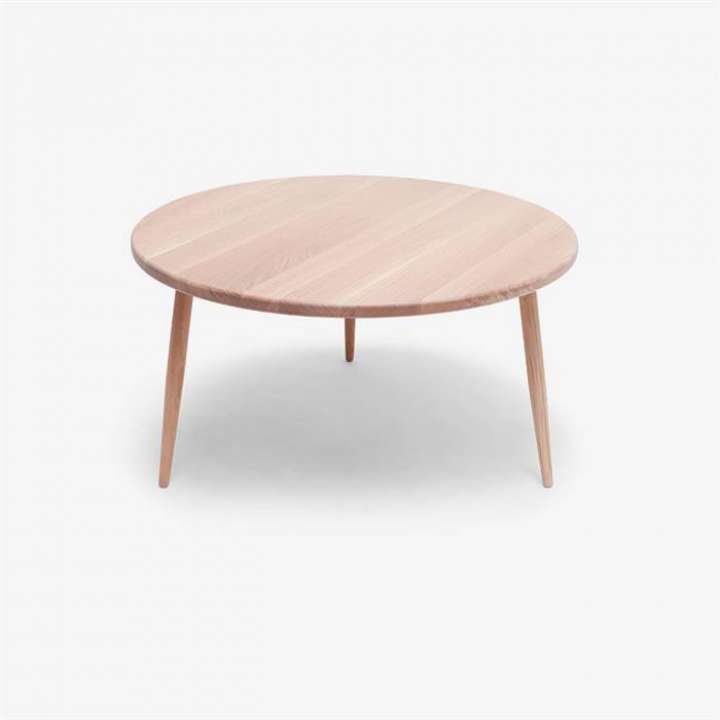 Priser på Wood Zone WZ.15 rundt sofabord - Europæisk eg - Ø: 90 cm - RMC Natural
