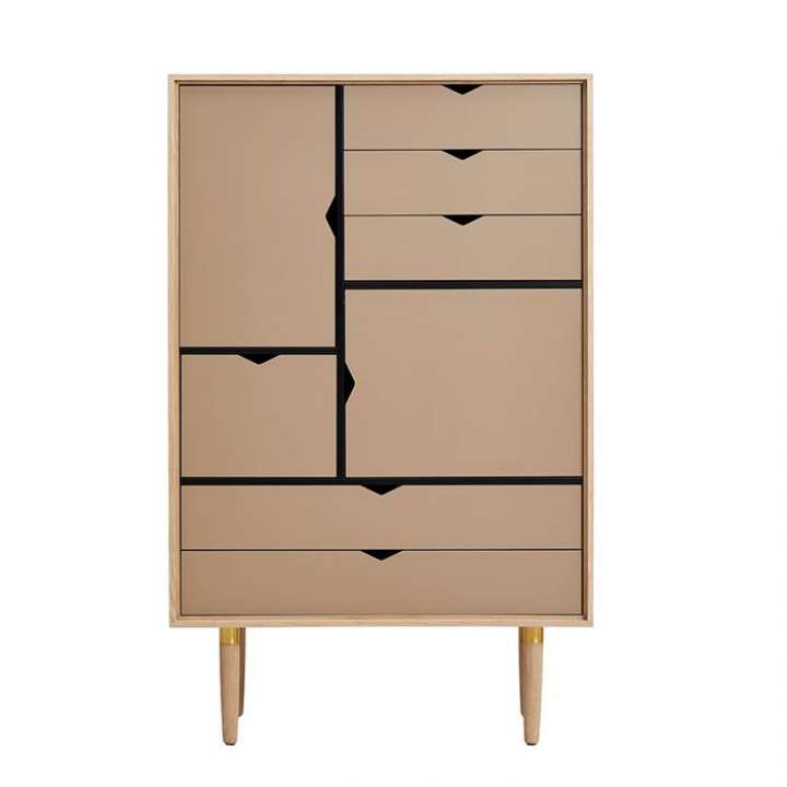 Priser på Andersen Furniture S5 reol - Kashmir - Sæbebehandlet eg