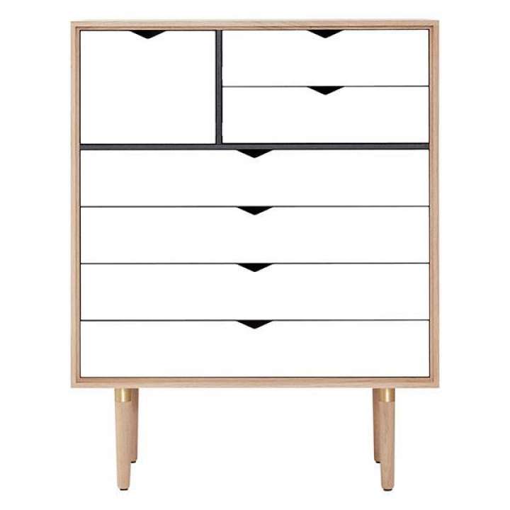 Priser på Andersen Furniture S8 kommode - Hvide fronter