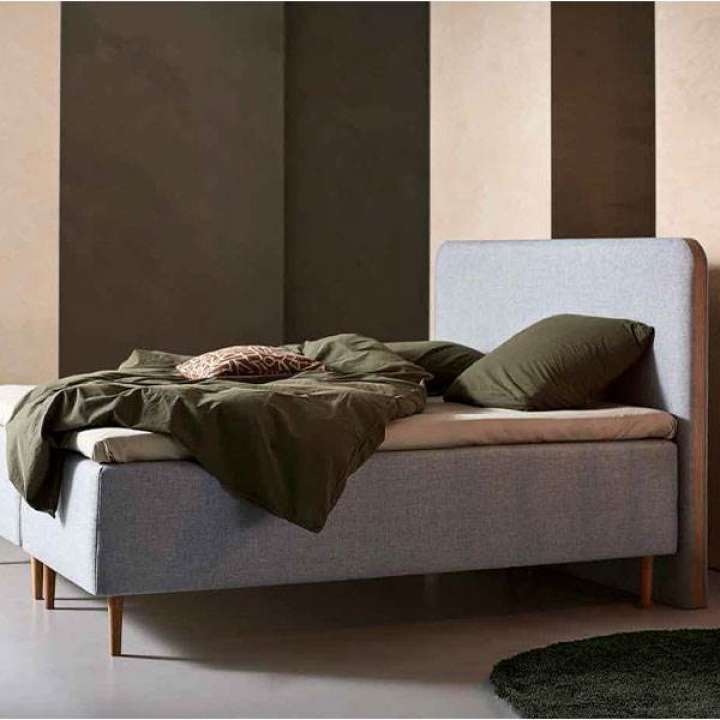 Priser på Dunlopillo Passion boxmadras - 160x200 cm - Structure mørkeblå