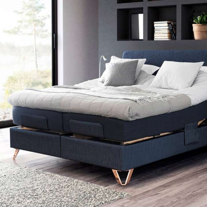 Priser på Jensen Prestige Aqtive 2 elevationsseng - Softline 3 - 180x200 cm - Antracitgrå