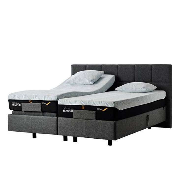 Priser på TEMPURÂ® Spring Box Adj. Elevationsseng - 180x200 cm m/TEMPURÂ® Pro Plus CoolQuilt madrasser