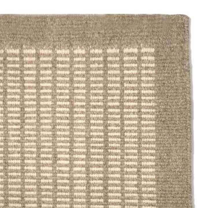 Priser på C. Olesen Luxor tæppe - 70 x 240 cm. - Natur/hvid