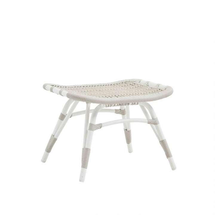 Priser på Sika Design Monet fodskammel - Dove White - inkl. B452 sort hynde