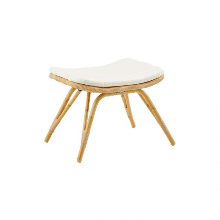 Priser på Sika Design Monet fodskammel - Naturel - inkl. B456 taupe hynde