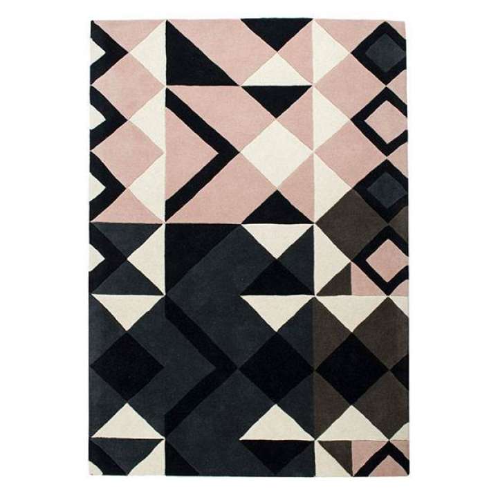 Priser på HC Tæpper Odin håndtuftet tæppe - Rose, 160x230 cm