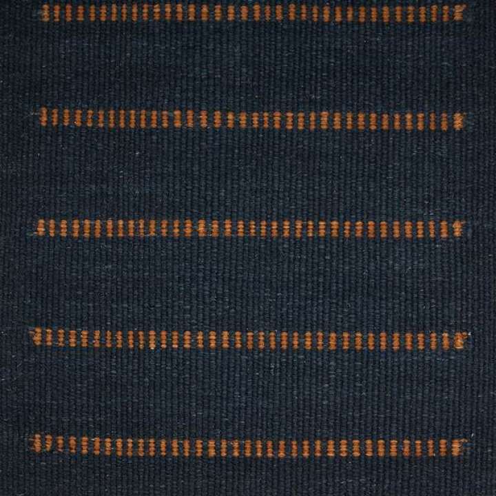 Priser på C. Olesen Kelim tæppe - Mista Stripe - 200 x 300 cm - Midnight/Hony
